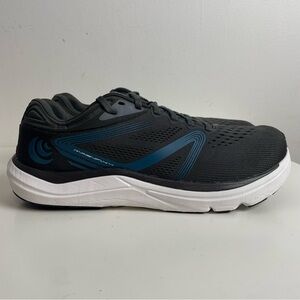 Topo Athletic Magnifly 4 Running Shoes Mens Size 9.5 Grey Navy Zero Drop Sneaker